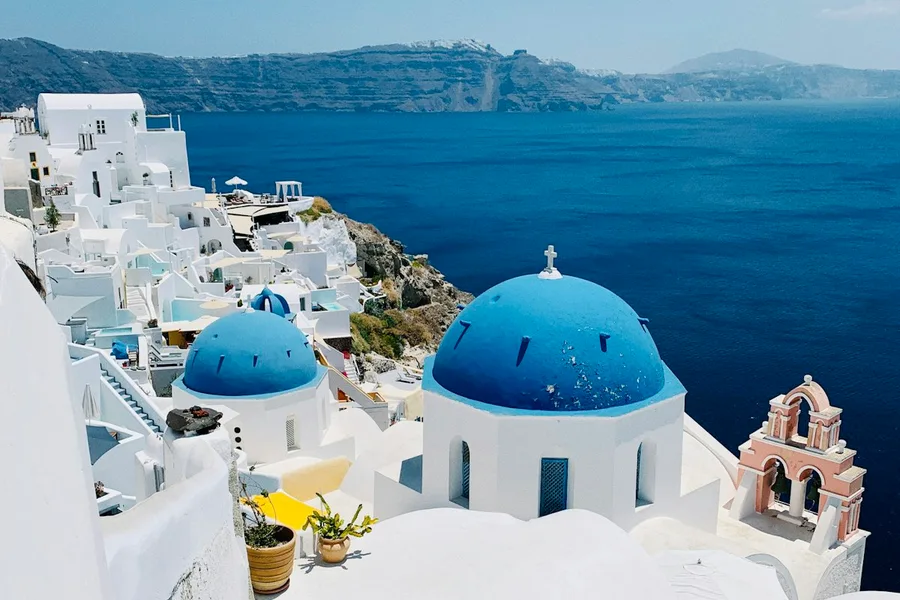 Santorini Blue